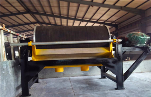 濕式永磁筒式弱磁場磁選機(jī)結(jié)構(gòu)圖 濕式永磁筒式弱磁場磁選機(jī)結(jié)構(gòu)圖